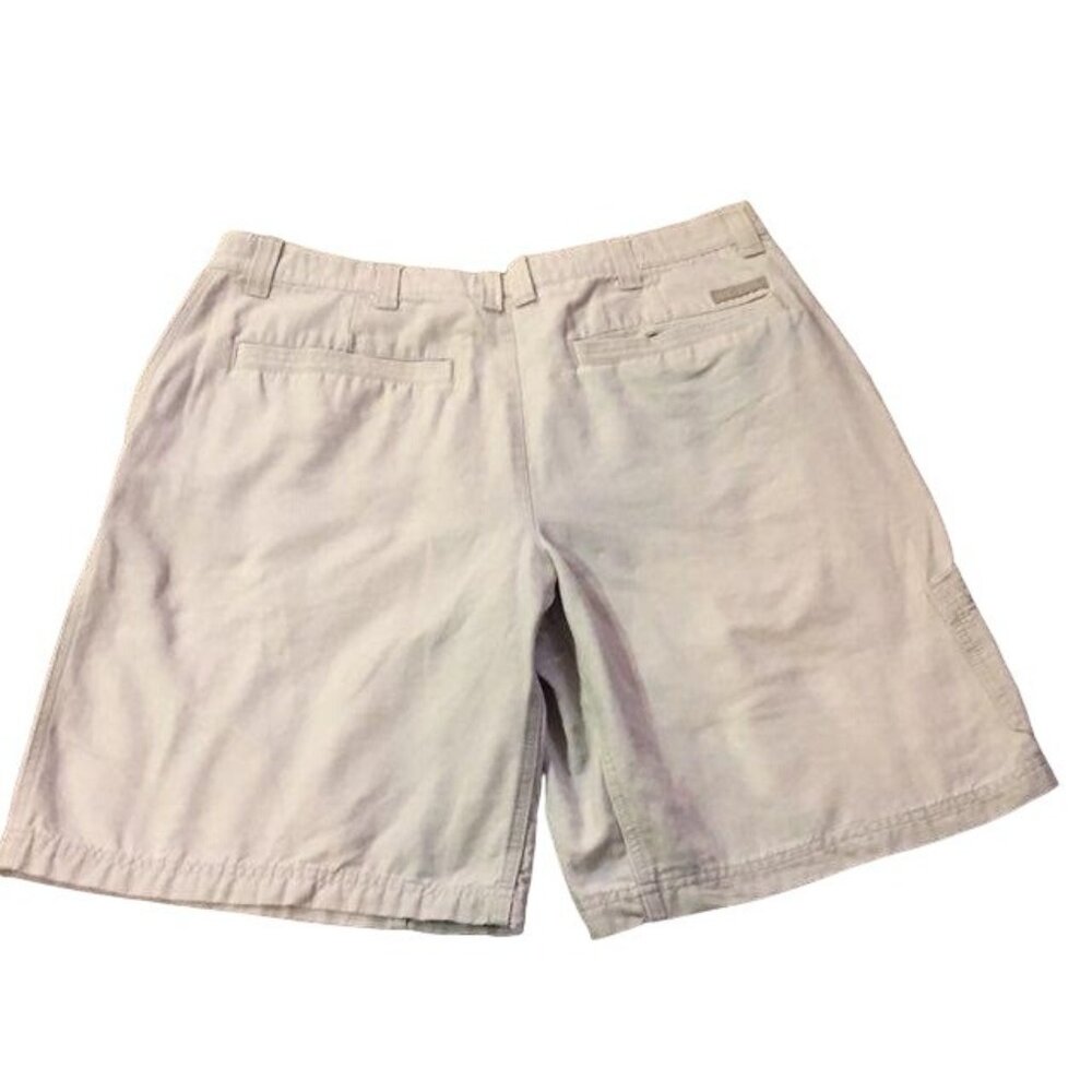 Columbia Tan Casual Shorts Mens 38 Used Outdoor Hiking - Picture 4 of 14